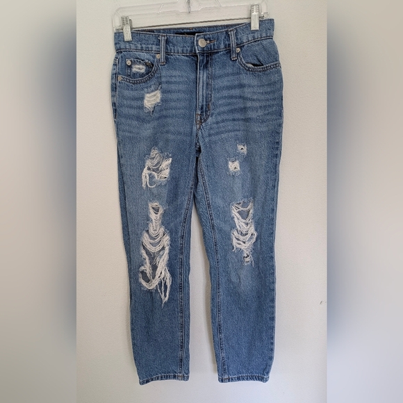 Aeropostale Denim - Aeropostale Jeans Women’s Size 2 Mom Jean Distressed Blue Denim